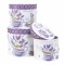 Set 3 cutii cu forma cilindrica si model lavanda, mov / CD4390_Mov