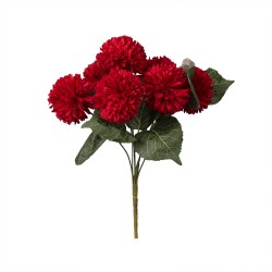 Buchet 7 flori artificiale / CD4620_Rosu