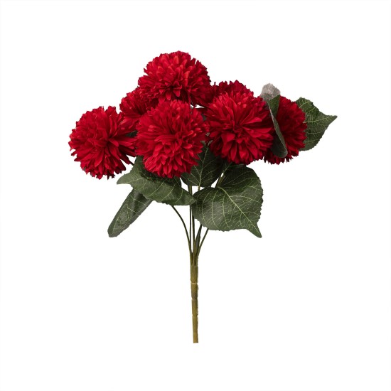 Buchet 7 flori artificiale / CD4620_Rosu