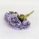 Buchet trandafiri artificiali, culoare mov, 7 fire, H 44 cm, B.S.P. / CD4918_5