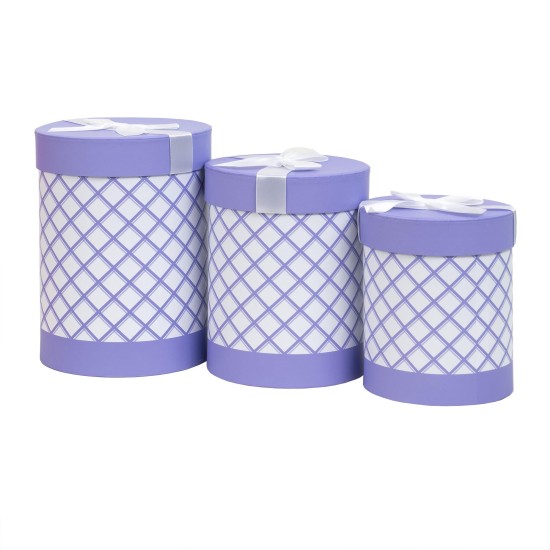 Set 3 cutii cu forma cilindrica / CD4925_mov