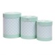 Set 3 cutii cu forma cilindrica / CD4925_verde
