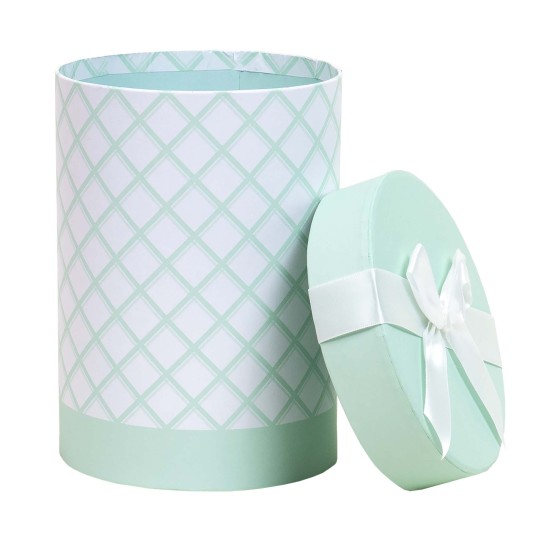 Set 3 cutii cu forma cilindrica / CD4925_verde