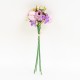 Buchet mix de flori artificiale, culoare mov, H 30 cm, B.S.P. / CD4938_2