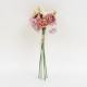 Buchet mix de flori artificiale, culoare grena, H 30 cm, B.S.P. / CD4938_3