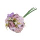 Buchet mix de flori artificiale, culoare mov, H 30 cm, B.S.P. / CD4938_2