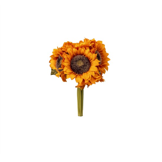 Buchet 7 floarea soarelui artificiale / CD4947_Portocaliu