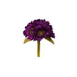Buchet 7 floarea soarelui artificiale / CD4947_Violet