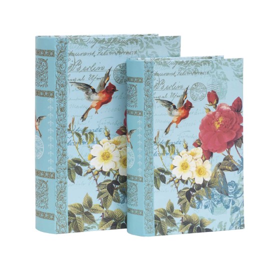 Set 2 cutii cu forma de carte si model / CD4958_1