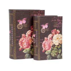 Set 2 cutii cu forma de carte si model / CD4958_3