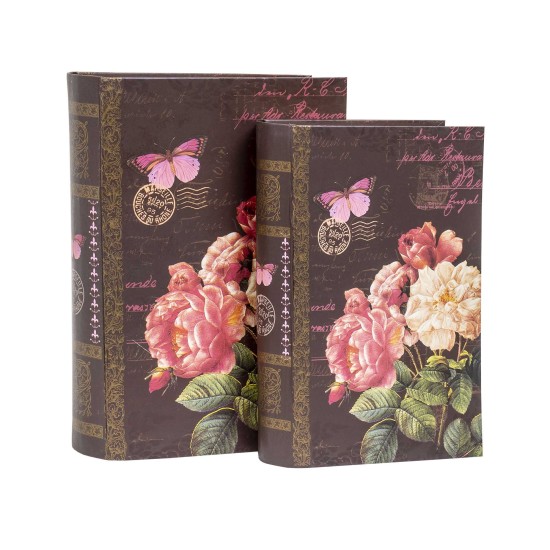 Set 2 cutii cu forma de carte si model / CD4958_3