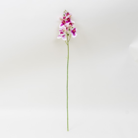 Fir orhidee artificiala cu 8 flori, H 75 cm, B.S.P. / CD5024_2