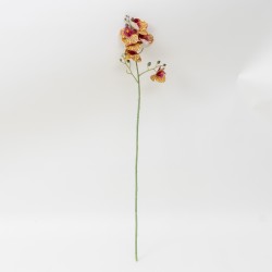 Fir orhidee artificiala cu 8 flori, H 75 cm, B.S.P. / CD5024_5