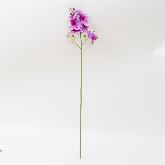 Fir orhidee artificiala cu 8 flori, H 75 cm, B.S.P. / CD5024_4