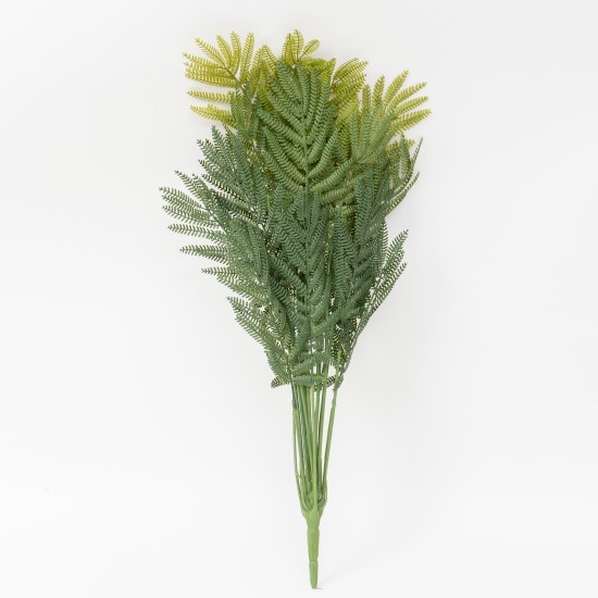 Buchet feriga artificiala, culoare verde deschis, H 60 cm, B.S.P. / CD5029_1