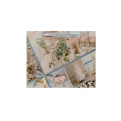 Set 12 pungi cadou, imprimeu nunta, 32X27X9.5 cm, B.S.P. / CD5033_1