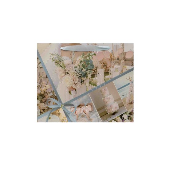 Set 12 pungi cadou, imprimeu nunta, 32X27X9.5 cm, B.S.P. / CD5033_1