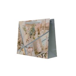 Set 12 pungi cadou, imprimeu nunta, 32X27X9.5 cm, B.S.P. / CD5033_1