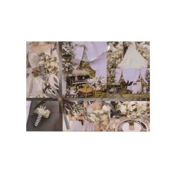 Set 12 pungi cadou, imprimeu nunta, 44X32X12 cm, B.S.P. / CD5034_2