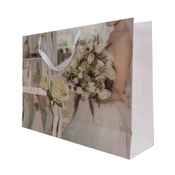 Set 12 pungi cadou, imprimeu nunta, 55X44X15 cm, B.S.P. / CD5038_3