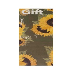 Hartie floristica, 10/set, culoare maro, 58x58 cm, B.S.P. / CD5039_1