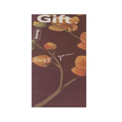 Hartie floristica, 10/set, culoare grena, 58x58 cm, B.S.P. / CD5039_2