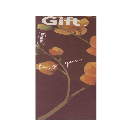 Hartie floristica, 10/set, culoare grena, 58x58 cm, B.S.P. / CD5039_2