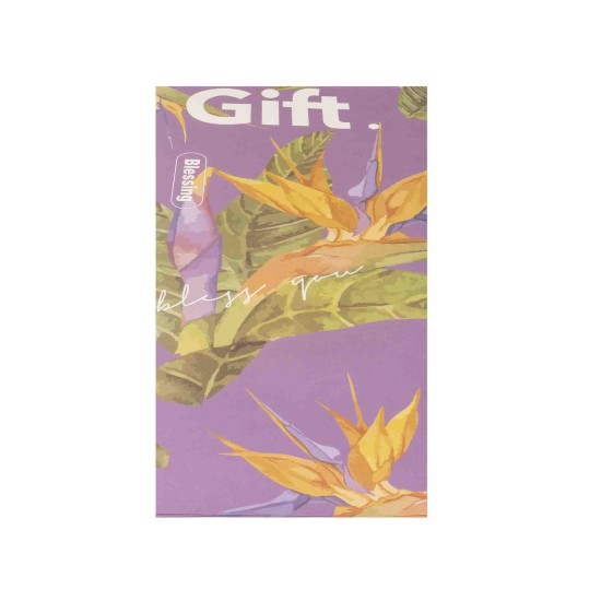 Hartie floristica, 10/set, culoare roz, 58x58 cm, B.S.P. / CD5039_3