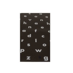 Folie celofan, 20/set, culoare negru, 58x58, B.S.P. / CD5041_4