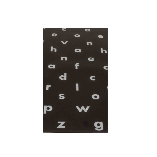 Folie celofan, 20/set, culoare negru, 58x58, B.S.P. / CD5041_4