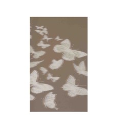 Folie celofan, 20/set, model fluture, culoare maro, 58x58 cm, B.S.P. / CD5045_1