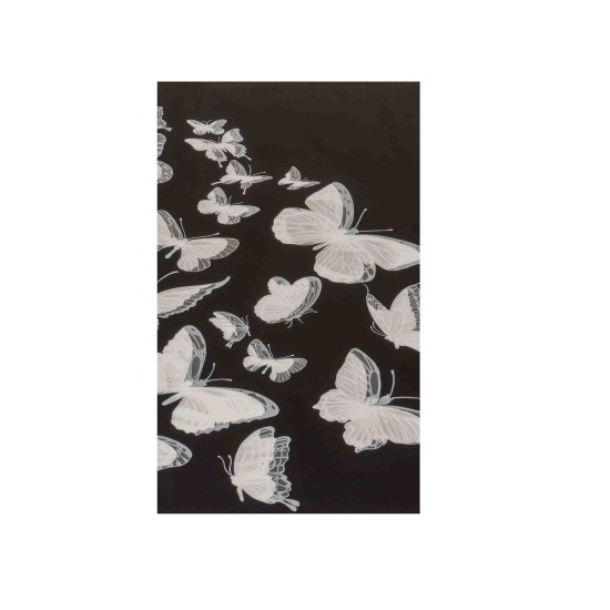 Folie celofan, 20/set, model fluture, culoare negru, 58x58 cm, B.S.P. / CD5045_2