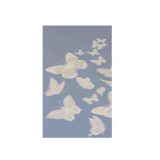 Folie celofan, 20/set, model fluture, culoare bleu, 58x58 cm, B.S.P. / CD5045_4