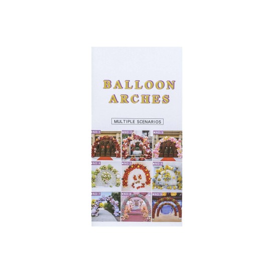 Arcada rotunda pentru baloane, plastic / CD5131