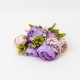 Buchet bujor artificial, 12 fire, culoare mov, 50x12 cm, B.S.P. / CD533_1
