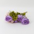 Buchet bujor artificial, 12 fire, culoare mov, 50x12 cm, B.S.P. / CD533_1