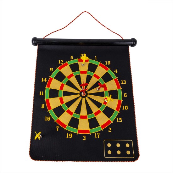 Joc Darts Magnetic SAFETY cu 6 sageti, 46x38cm / CD624