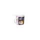 Cana din ceramica cu lingurita si farfuriuta, cu decor, capacitate 300ml / CD840