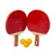 Set palete PING-PONG, 3 mingii, B.S.P. / CD947