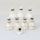 Set 12 fluturari BADMINTON, B.S.P. / CD951