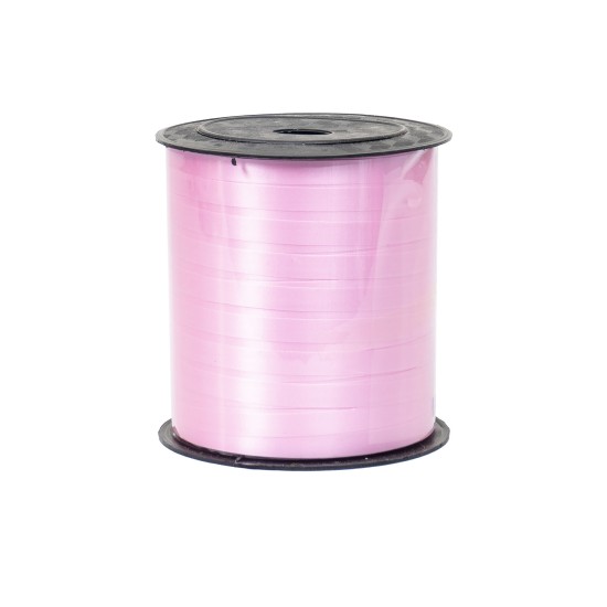 Rafie pentru legat baloane, 70mm x 200 m, culoare roz deschis, B.S.P. / RAB001_19