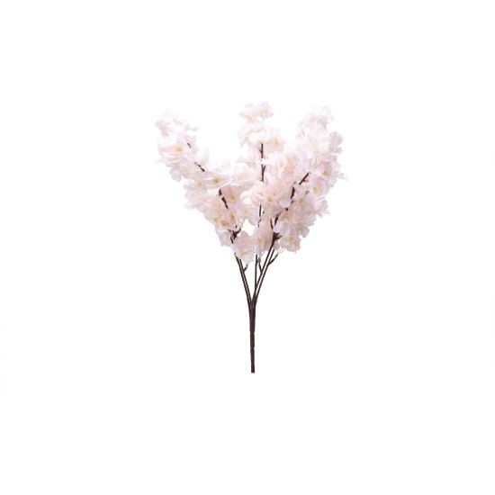 Buchet flori de cires, culoare roz, 50x20 cm, B.S.P. / SL670_R