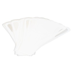 Ambalaj ghiveci lalea, culoare alb, 50x11,5 cm, 20/set, B.S.P. / SL001_A