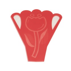 Ambalaj ghiveci lalea, culoare rosu, 50x11,5 cm, 20/set, B.S.P. / SL001_RS