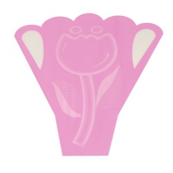 Ambalaj ghiveci lalea, culoare roz deschis, 50x11,5 cm, 20/set, B.S.P. / SL001_RZD