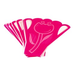 Ambalaj ghiveci lalea, culoare roz, 50x11,5 cm, 20/set, B.S.P. / SL001_RZ