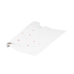 Folie celofan, model cu inimi, 20/set, culoare alb, 58x55 cm, B.S.P. / SL020_A