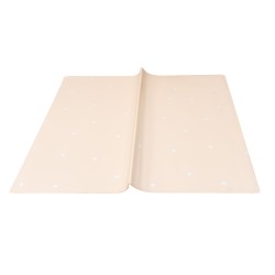 Folie celofan, model cu inimi, 20/set, culoare crem, 58x55 cm, B.S.P. / SL020_CR