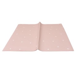 Folie celofan, model cu inimi, 20/set, culoare roz, 58x55 cm, B.S.P. / SL020_RZ