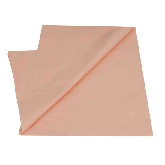 Set 40 coli hartie de orez, culoare somon, 50x70 cm, B.S.P. / SL022_6